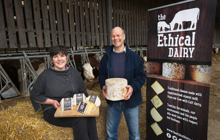 Wilma & David Finlay, The Ethical Dairy — sankalpa supported activity